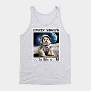 Outta This World Coton de Tulear Tank Top